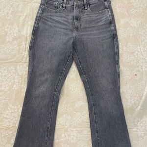 Banana Republic Charcoal Flare Jeans